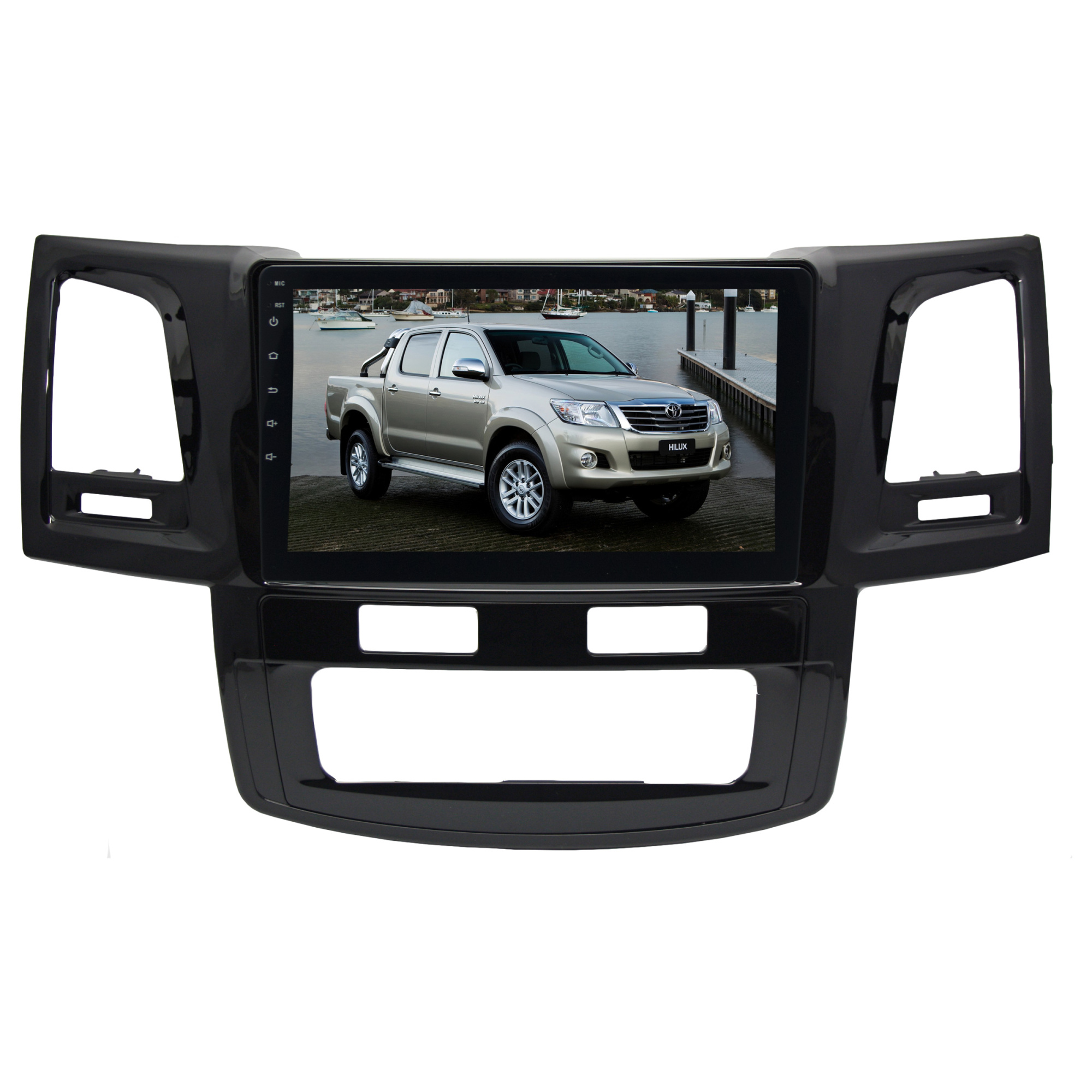 Штатная магнитола 9 дюймов для Toyota Fortuner, Hilux 2008-2014 год (климат  контроль) LeTrun 4337-5561