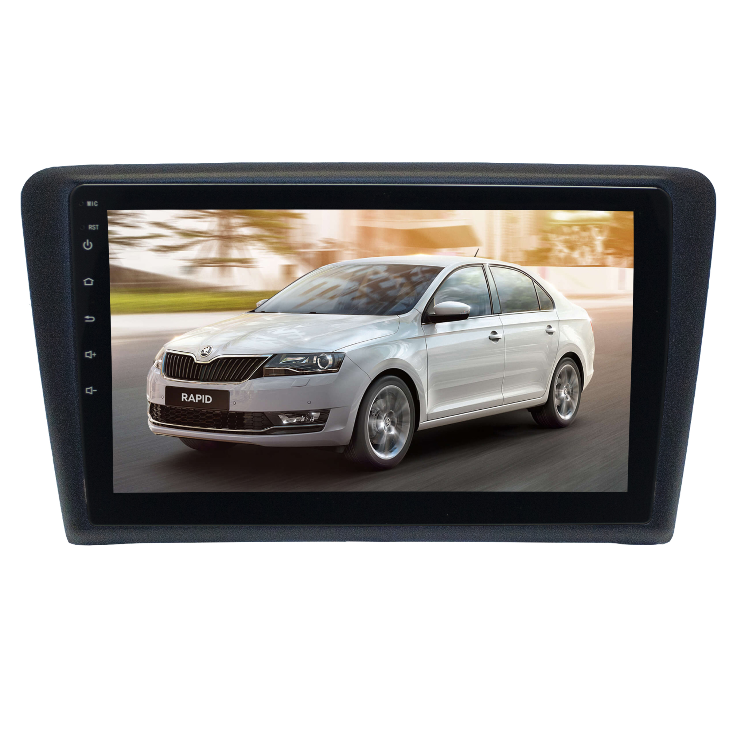 Штатная магнитола 9 дюймов для Skoda Rapid 2013-2017 гг. Spaceback MEKEDE  M6 Pro 4306-5699 Android 10 8+128 Gb