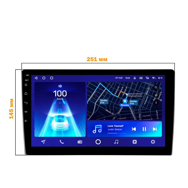 Штатная магнитола 10 дюймов для Nissan Micra (K13), March (K13),Note (E12),Versa Note (E12) 2013-2017 Livina 13+ Teyes CC2 PLUS 4008-5578 4+64G